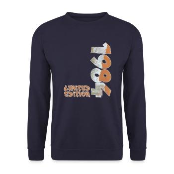 Design de plage en édition limitée de 1984 - Sweat-shirt Unisexe - marine - Devant - Alina (178cm) & Michal (187cm)