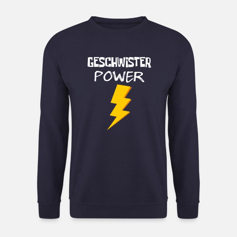 Geschwister Power - Unisex Pullover - Navy