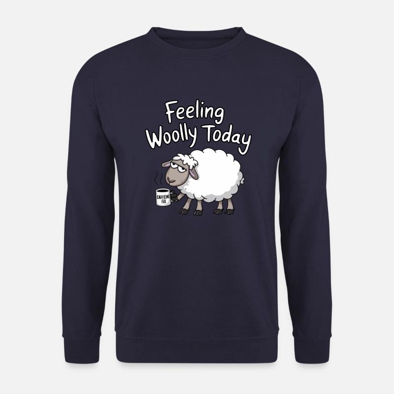 Feeling Woolly today - Unisex Sweatshirt - navy