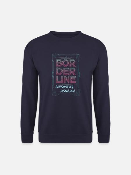 Borderline - Unisex Pullover - Navy