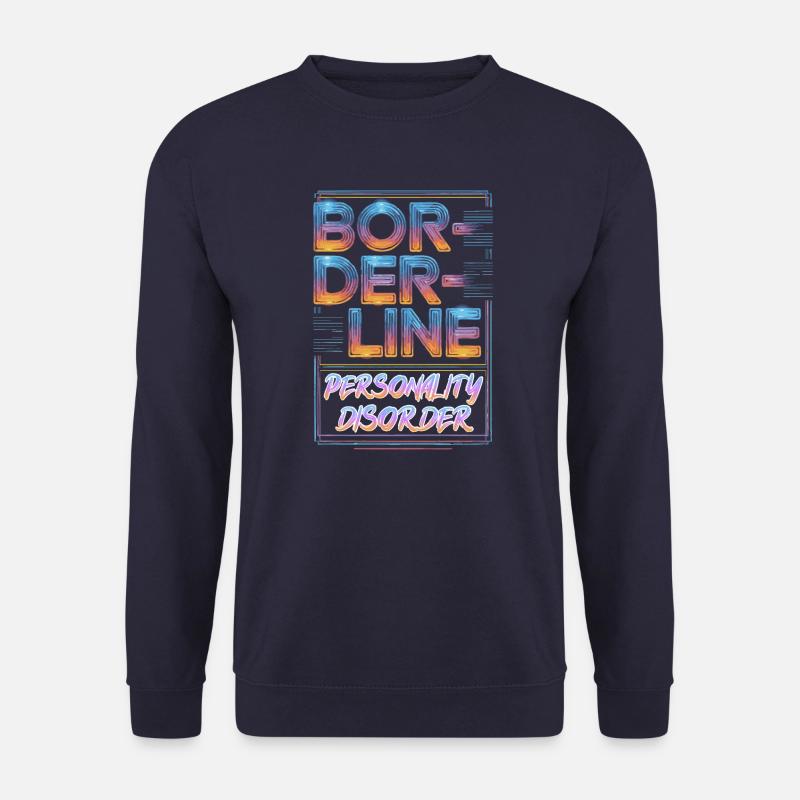 Borderline - Unisex Pullover - Navy