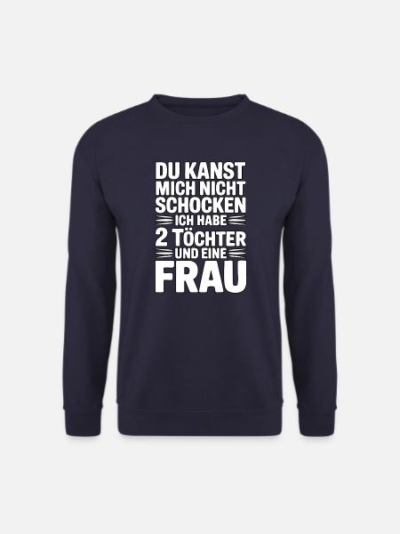 You Can't Shock Me - Nerver af stål - Unisex sweater - marineblå