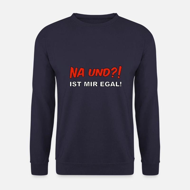 So what?! I don't care! - Unisex Sweatshirt - navy