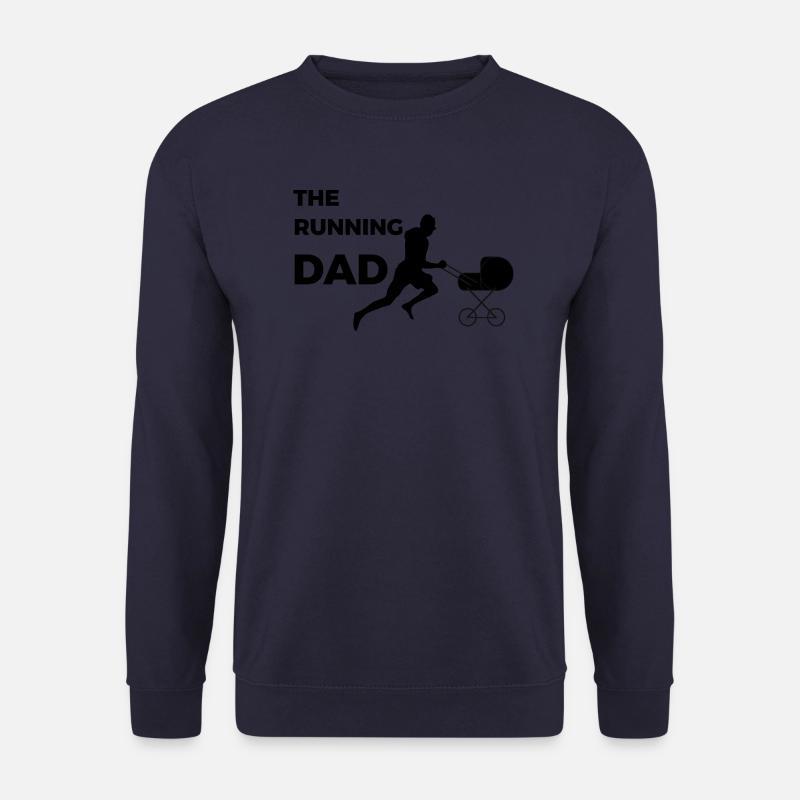 Le DAD en cours d'exécution - Sweat-shirt Unisexe - marine