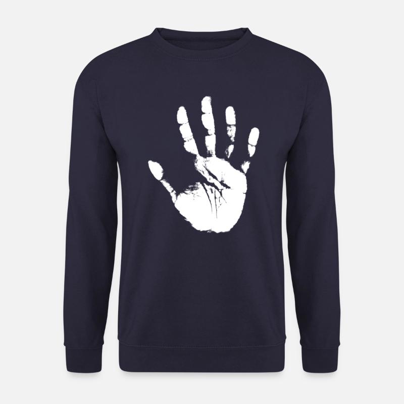 handprint - Unisex Sweatshirt - navy