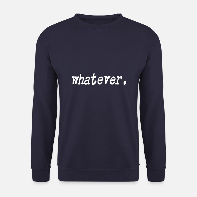 Quoi que - Sweat-shirt Unisexe - marine