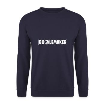 Bubblemaker Scuba Diving Tauchen - Unisex Pullover - Navy - Vorne - Alina (178cm) & Michal (187cm)