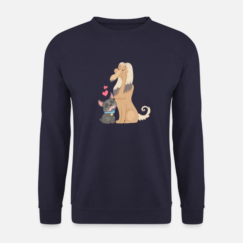 Love between dogs - Unisex Sweatshirt - navy