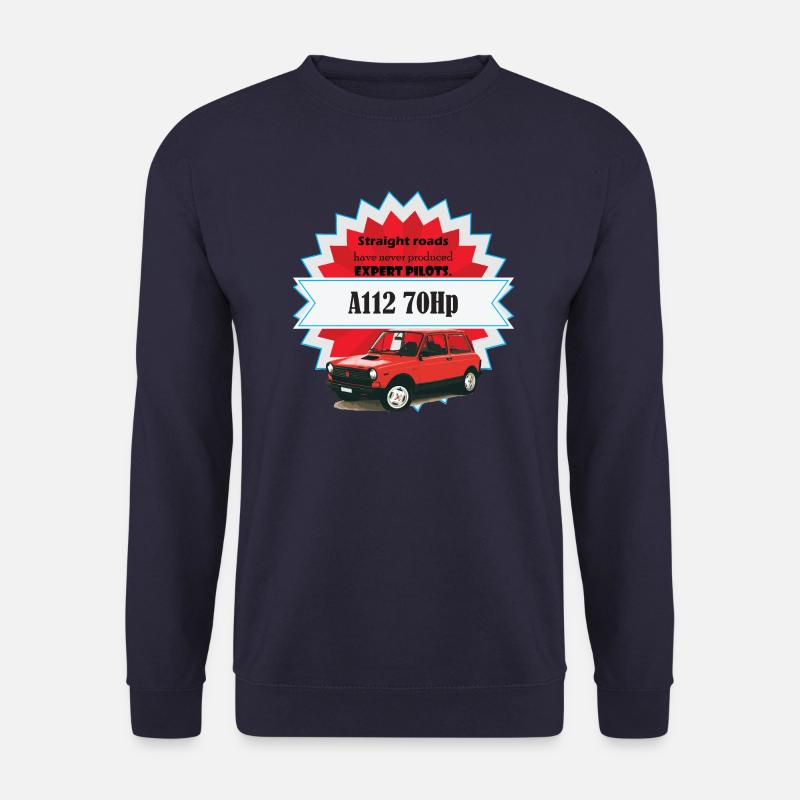A112 - gerade Straßen - Unisex Pullover - Navy