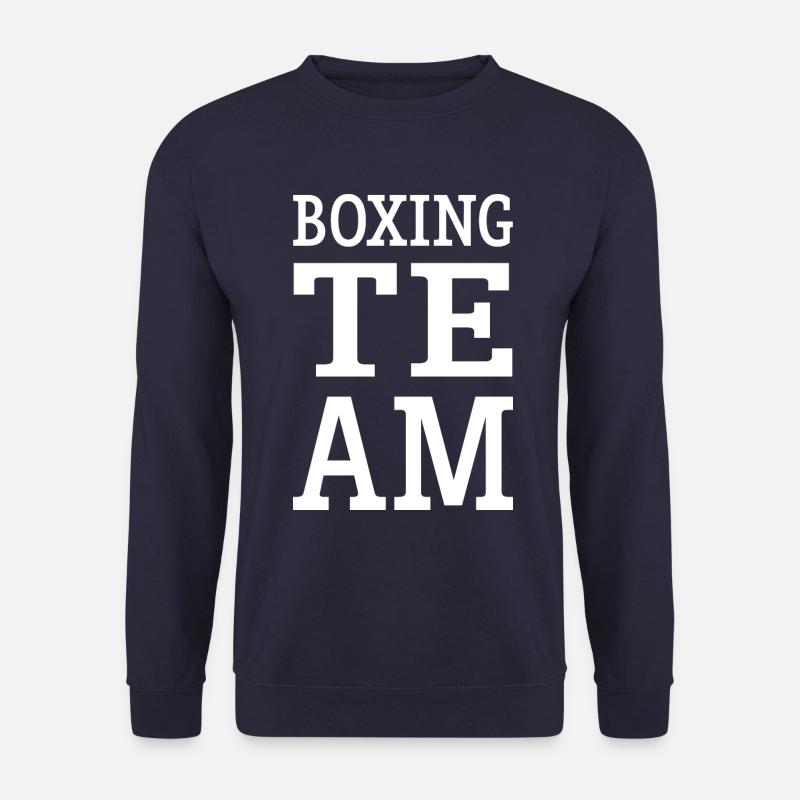 Boxing Team - Unisex Pullover - Navy