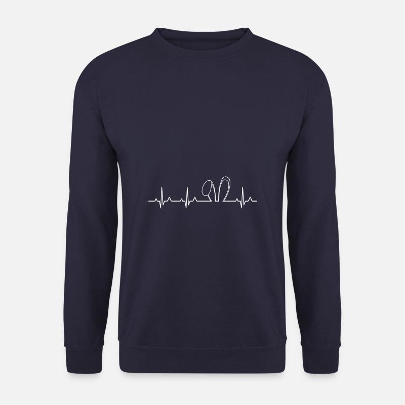 Hasen Herzschlag - Unisex Pullover - Navy