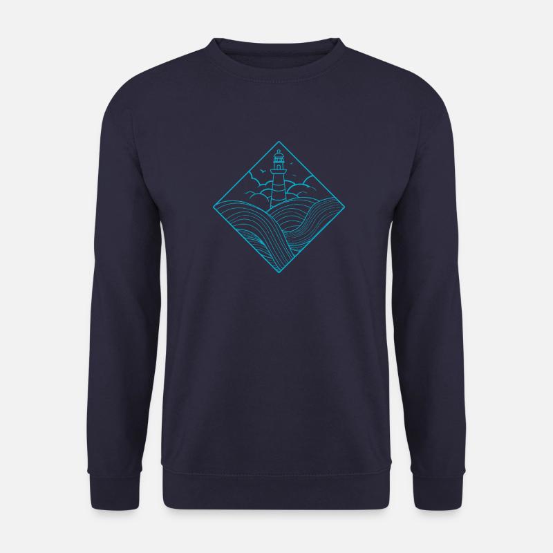 lighthouse - Unisex Sweatshirt - navy
