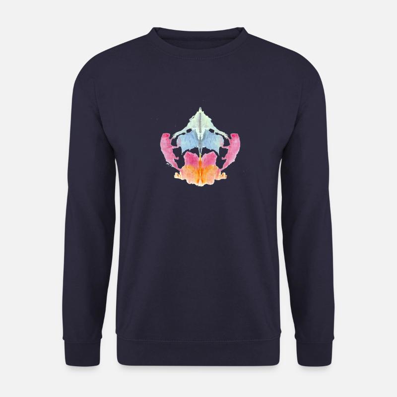 Rorschach ink picture psychology - Unisex Sweatshirt - navy