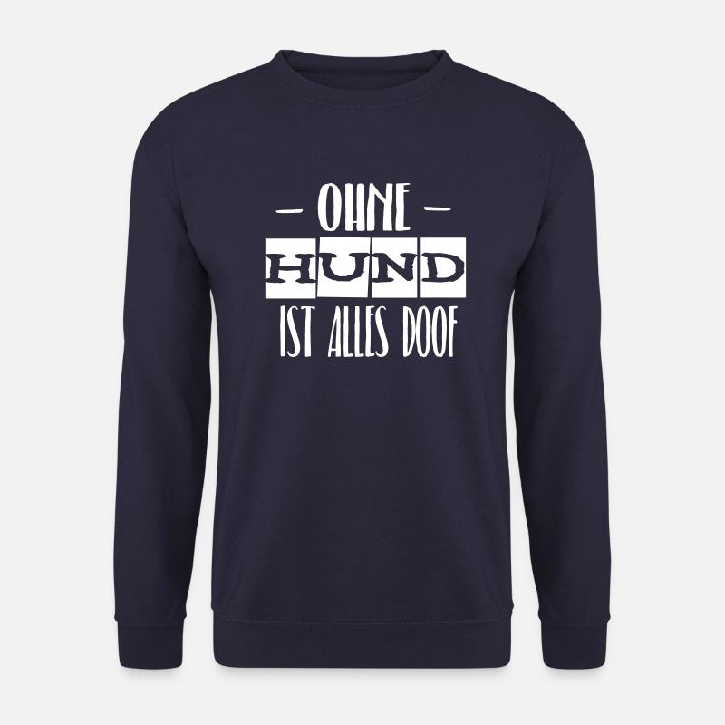 dog - Unisex Sweatshirt - navy