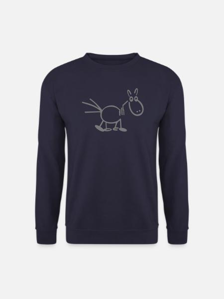 Pferd Horse 01 - Unisex Pullover - Navy