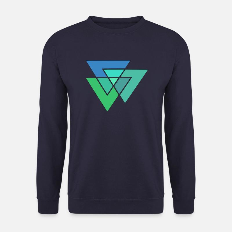 pattern - Unisex Sweatshirt - navy