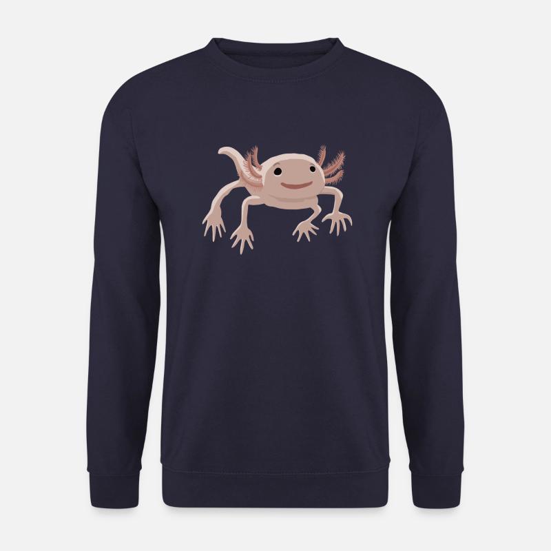 Axolotl - Unisex Pullover - Navy