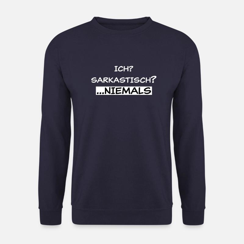 Sarkastisch? - Unisex Pullover - Navy
