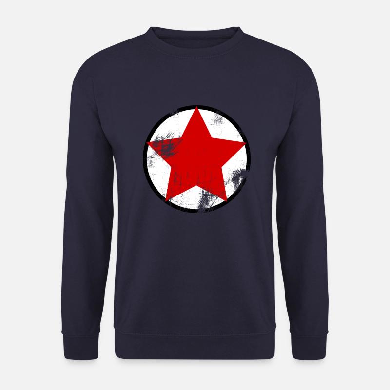 Roter Stern - Unisex Pullover - Navy