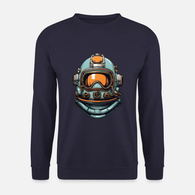 Jetpilot Helmet - Unisex Sweatshirt - navy