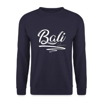 Bali - Indonesien - Unisex Pullover - Navy - Vorne - Alina (178cm) & Michal (187cm)