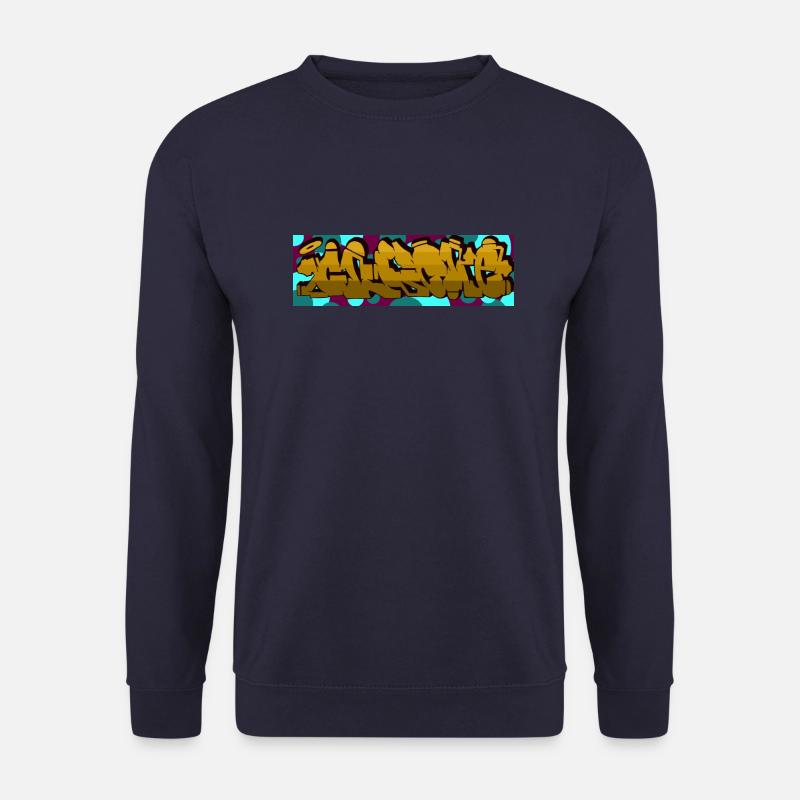 cliché graffiti print - Unisex Sweatshirt - navy