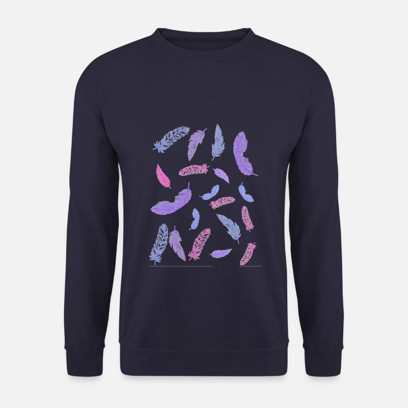 bi federn - Unisex Pullover - Navy