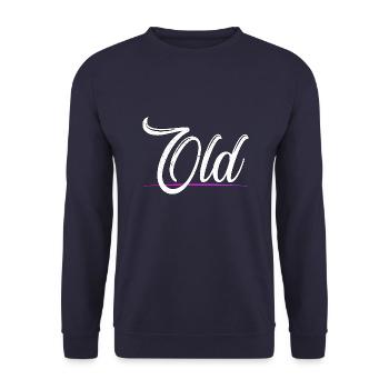 Old - Alt - Unisex Sweatshirt - navy - Front - Alina (178cm) & Michal (187cm)