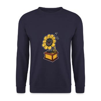 sunflower - Unisex Sweatshirt - navy - Front - Alina (178cm) & Michal (187cm)