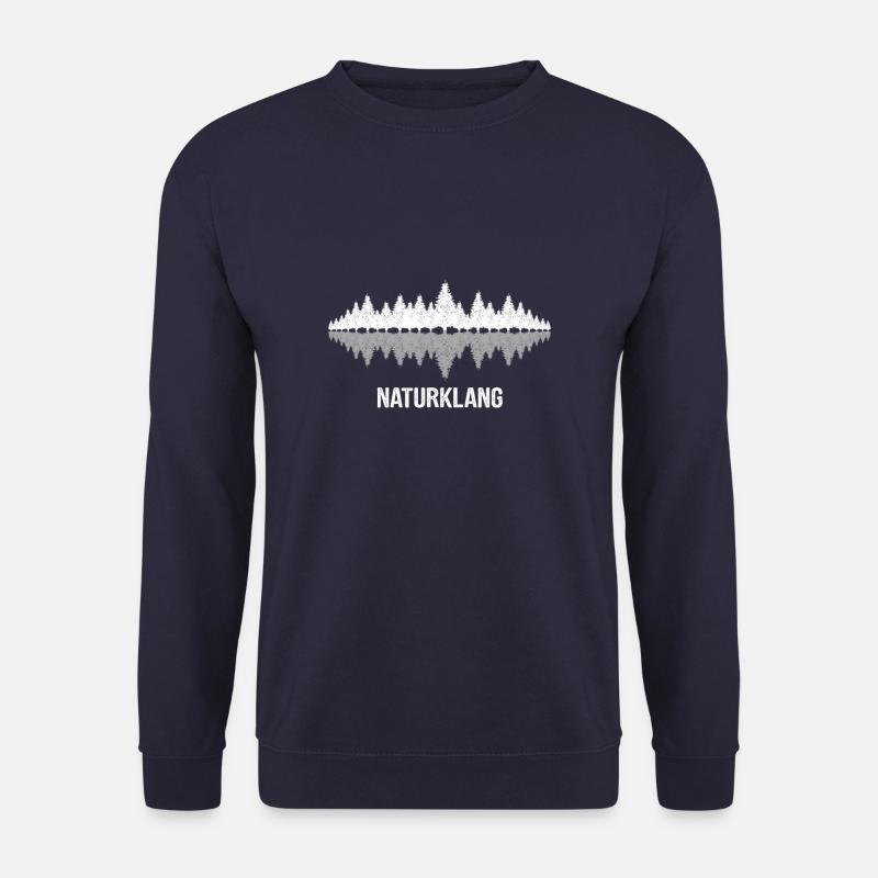Holzfäller Waldarbeiter Holz machen Kettensäge - Unisex Pullover - Navy