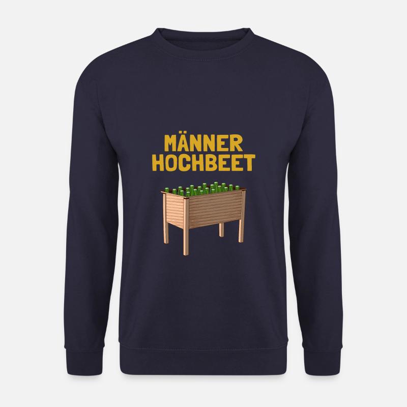 Männer Hochbeet Garten - Unisex Pullover - Navy
