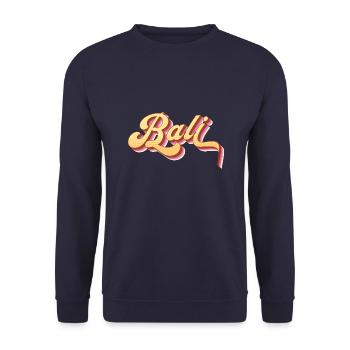 Bali - Indonesien - Unisex Pullover - Navy - Vorne - Alina (178cm) & Michal (187cm)