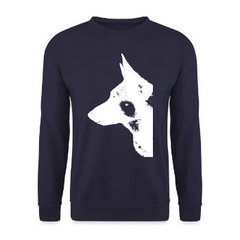 Berger Allemand - Mon Meilleur Ami - Animaux - Sweat-shirt Unisexe - marine - Devant - Alina (178cm) & Michal (187cm)