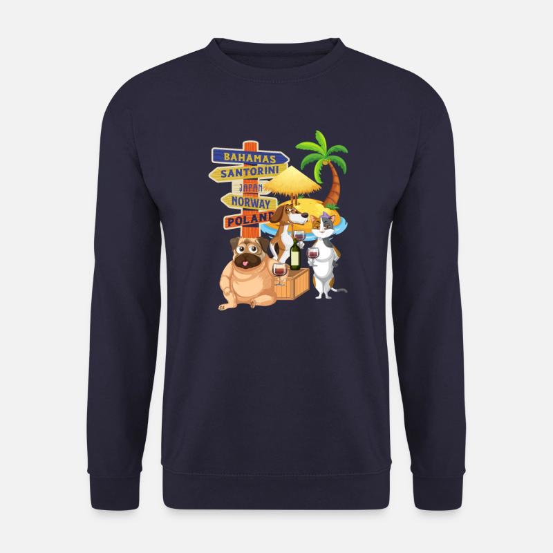 where are you going - Unisex Sweatshirt - navy