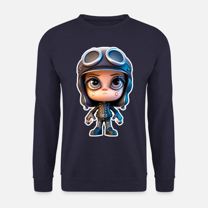 Little Biker 02 - Unisex Pullover - Navy