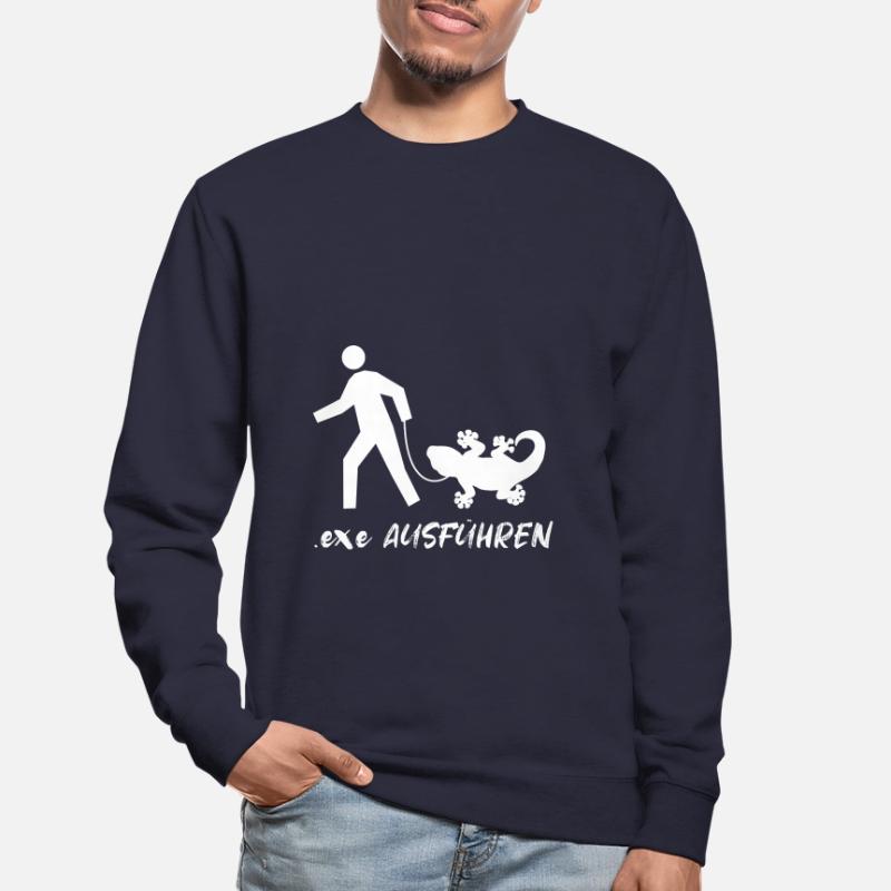 Exe Ausführen Admin Programmier Informatiker IT Unisex Pullover