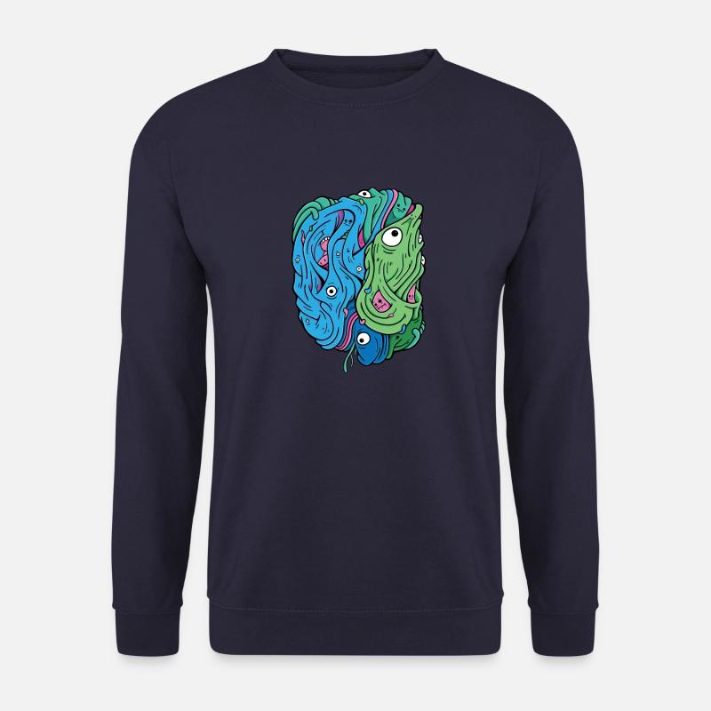 Deformed 2 - Unisex Sweatshirt - navy
