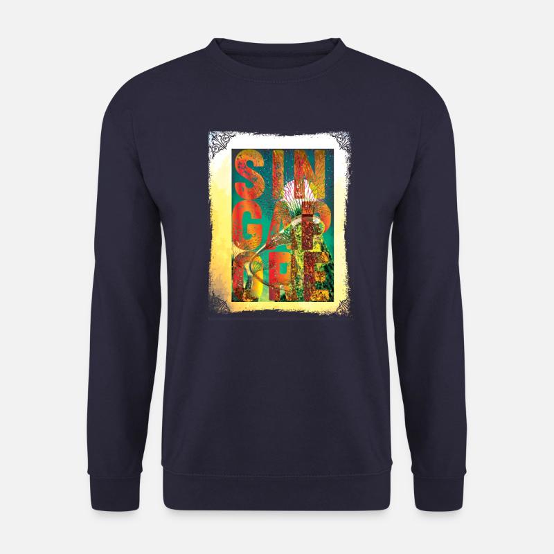 Freiheit in Singapur - Unisex Pullover - Navy