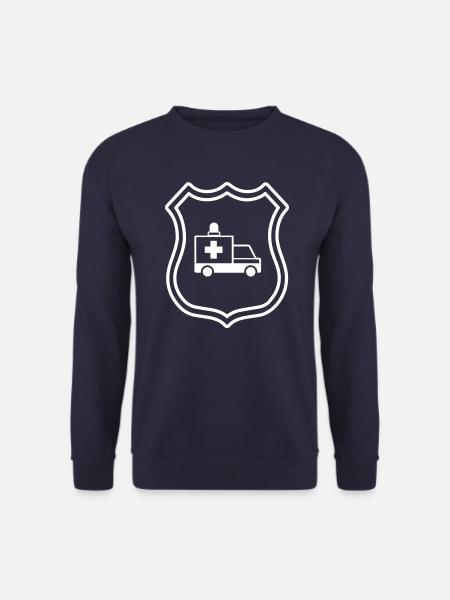 Ambulance Coat of Arms Ambulance - Unisex Sweatshirt - navy