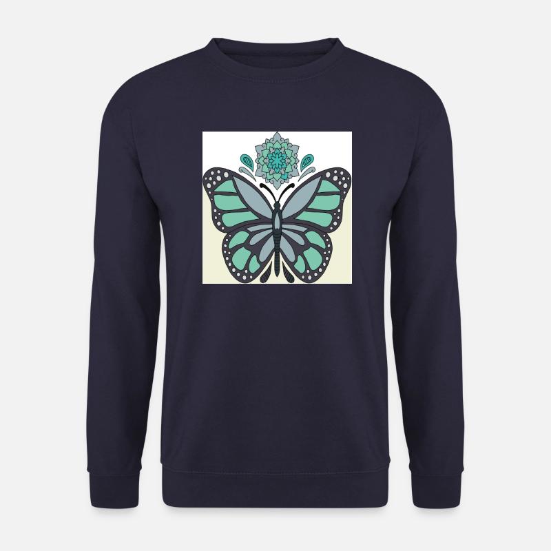 Schmetterling - Unisex Pullover - Navy