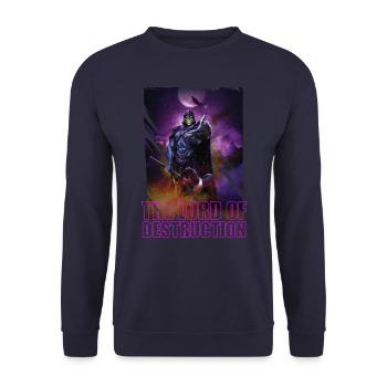Masters Of The Universe Revelation Skeletor - Sweat-shirt Unisexe - marine - Devant - Alina (178cm) & Michal (187cm)