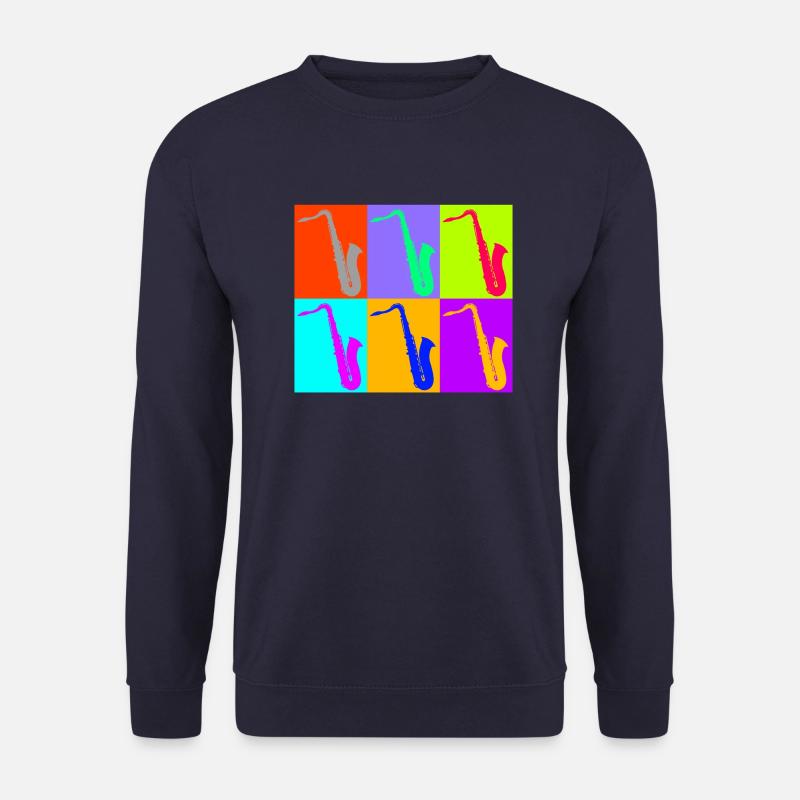 Saxophon sextet - Unisex Pullover - Navy