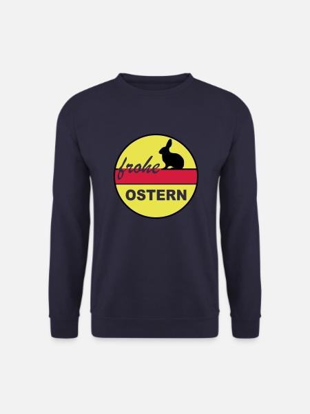 Frohe Ostern 3c - Unisex Pullover - Navy