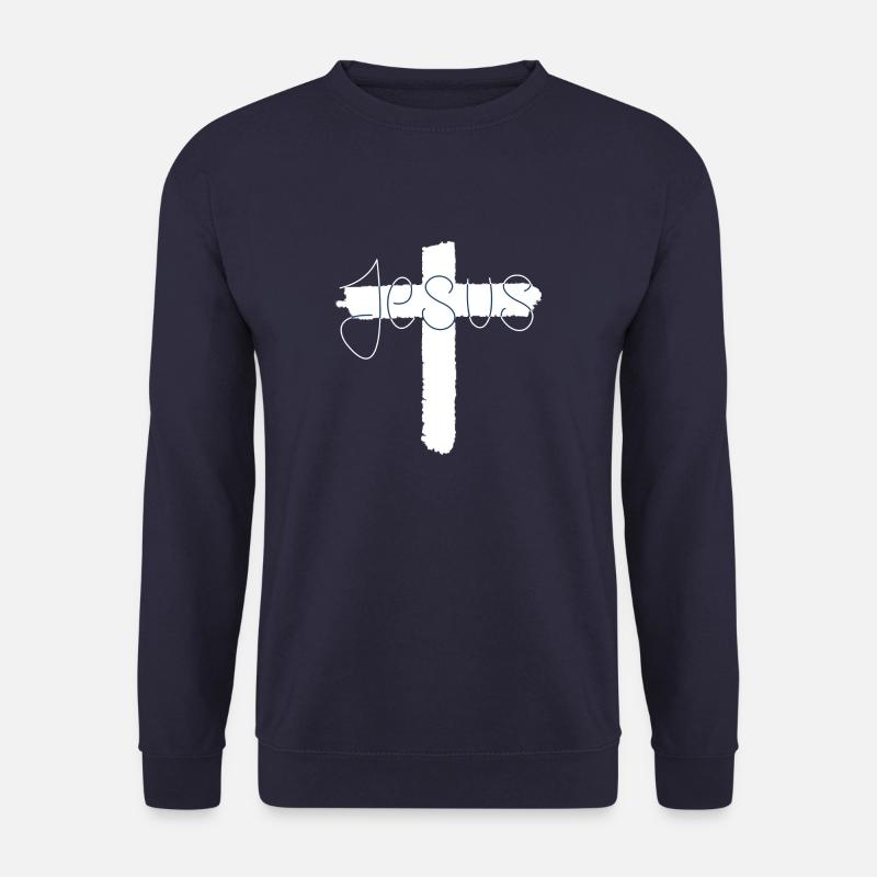 Jesus - Unisex Sweatshirt - navy