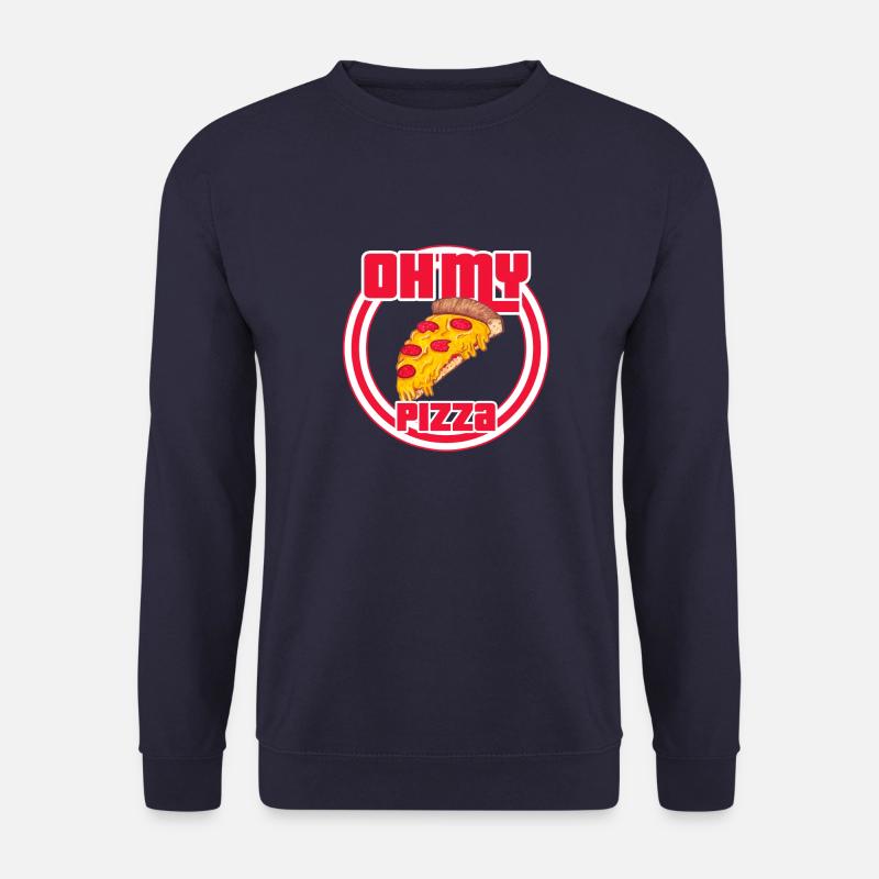 Oh meine Pizza - Unisex Pullover - Navy