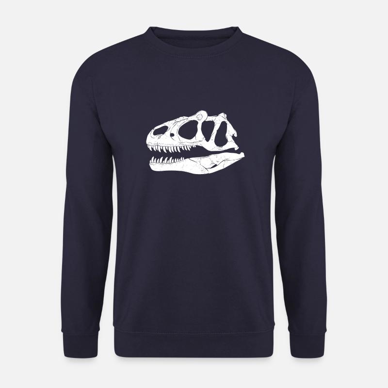 Saurophaganax Fossil - Unisex Pullover - Navy