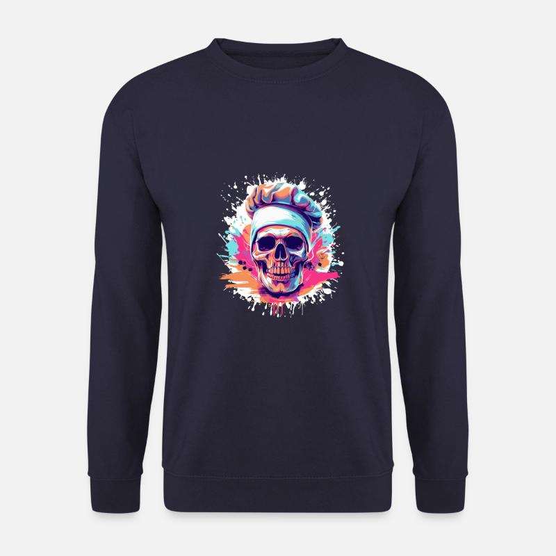 Koch Totenkopf - Unisex Pullover - Navy