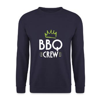 Équipe de barbecue - Sweat-shirt Unisexe - marine - Devant - Alina (178cm) & Michal (187cm)