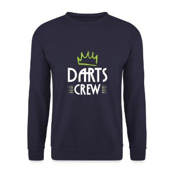 Équipe de fléchettes - Sweat-shirt Unisexe - marine - Devant - Alina (178cm) & Michal (187cm)