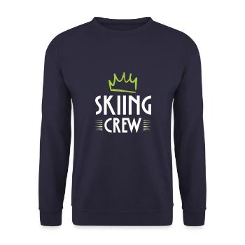 Équipe de ski - Sweat-shirt Unisexe - marine - Devant - Alina (178cm) & Michal (187cm)